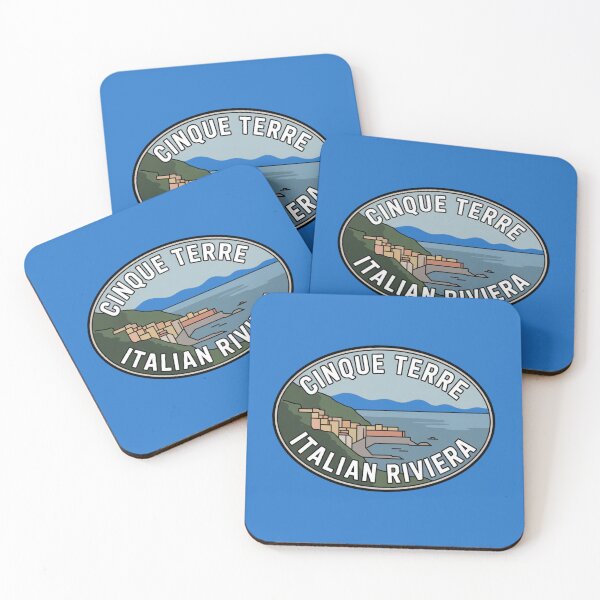 Item preview, Cinque Terre Coastal Patch Badge | Italy Travel Emblem designed and sold by Timeless Design.