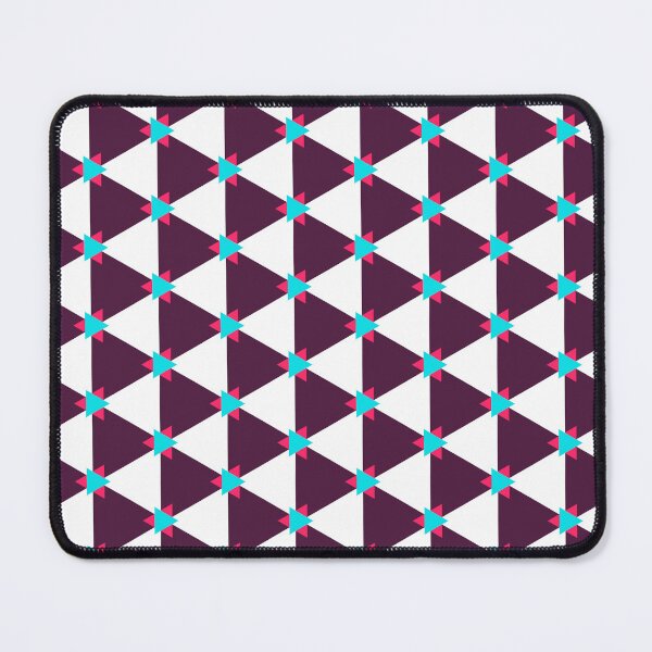 Item preview, Cute Crosshatch Argyle Checked Herringbone Geometric Abstract Blue Pink designed and sold by RoyalStarsPatts.