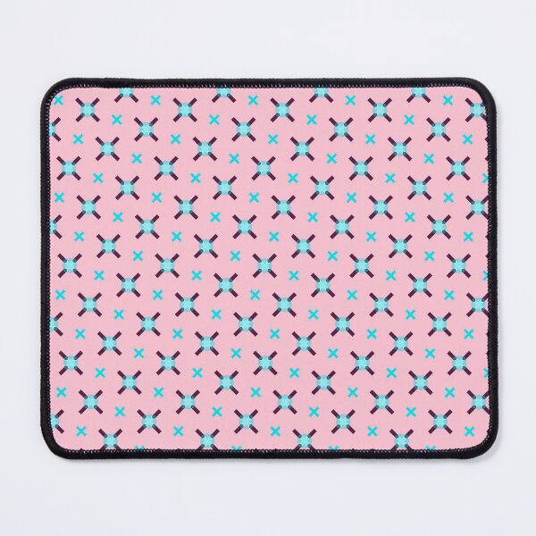 Item preview, Cute Pink Modern Crosshatch Star Herringbone Geometric Abstract Pattern designed and sold by RoyalStarsPatts.