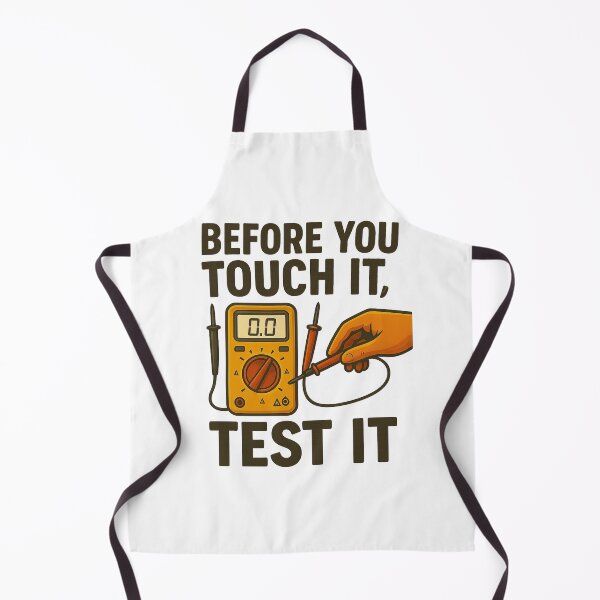 Item preview, Before You Touch It, Test It – Electrical Safety Awareness Design designed and sold by Badegi Tradings.