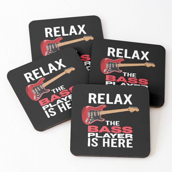 Item preview, Relax The Bass Player Is Here Bass Guitar Musician Strings designed and sold by KelseyYasuko.