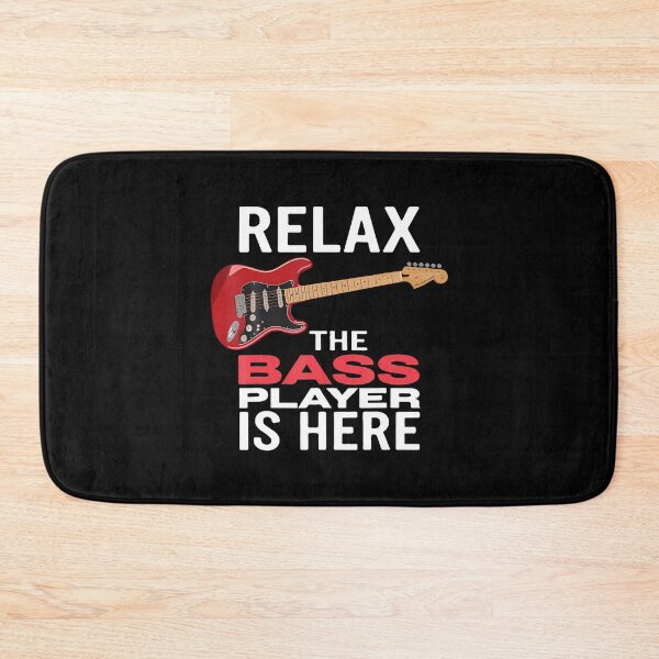 Item preview, Relax The Bass Player Is Here Bass Guitar Musician Strings designed and sold by KelseyYasuko.