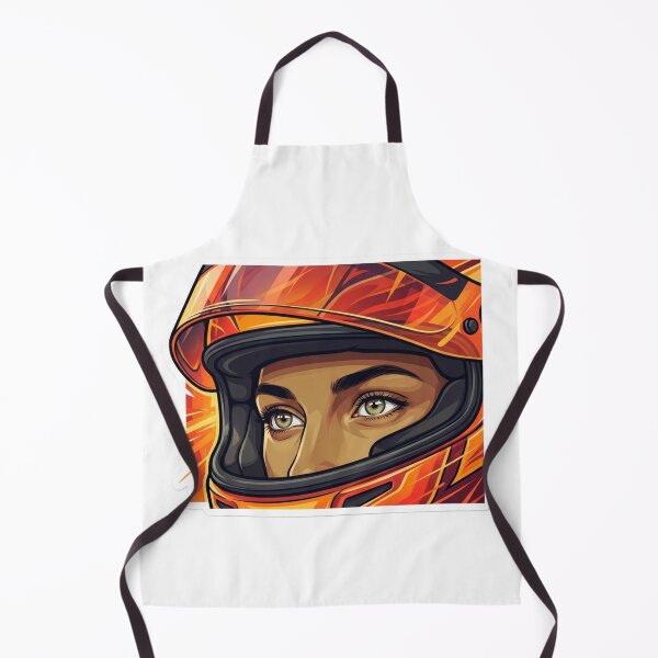 Item preview, Motorsport Helmet Portrait Fan Art Sticker | Racing Focus Illustration designed and sold by Gurjeetpixelart.