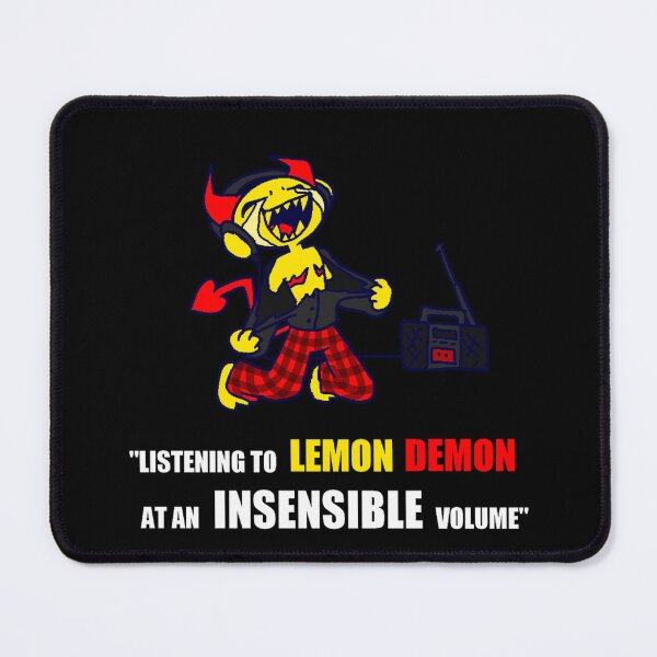 Item preview, Listening to Lemon Demon at an Insensible Volume designed and sold by TheAtomicCat.