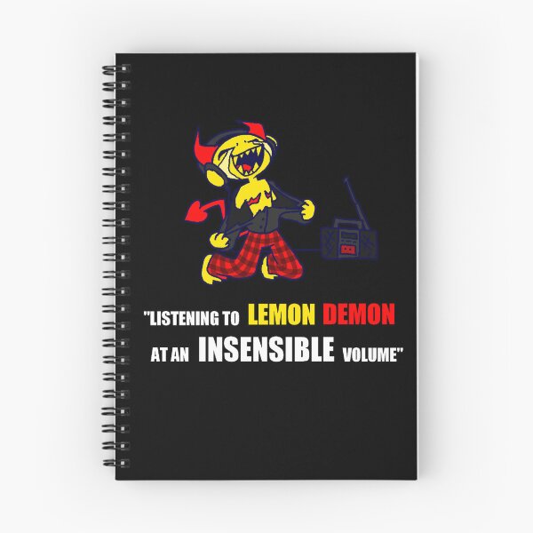 Item preview, Listening to Lemon Demon at an Insensible Volume designed and sold by TheAtomicCat.