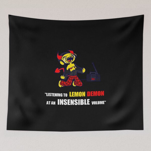 Item preview, Listening to Lemon Demon at an Insensible Volume designed and sold by TheAtomicCat.
