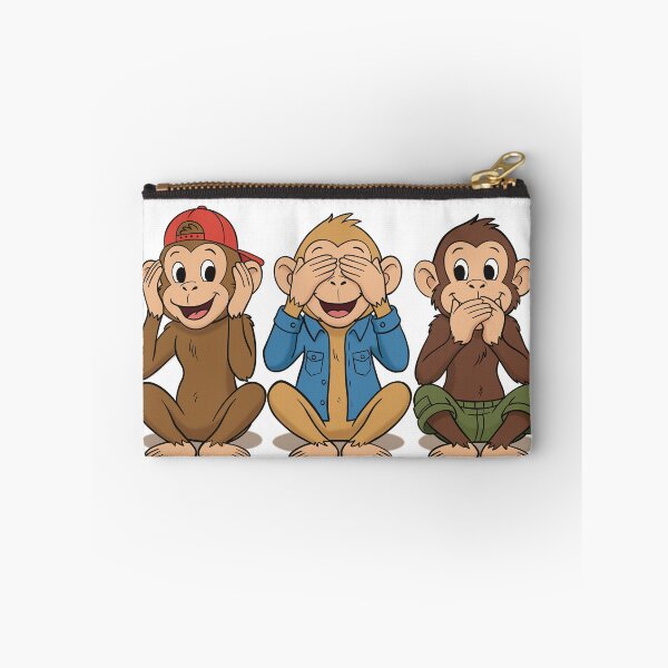 Item preview, Three Wise Monkeys Urban Streetwear Edition - Hear No Evil, See No Evil, Speak No Evil designed and sold by holywarter.