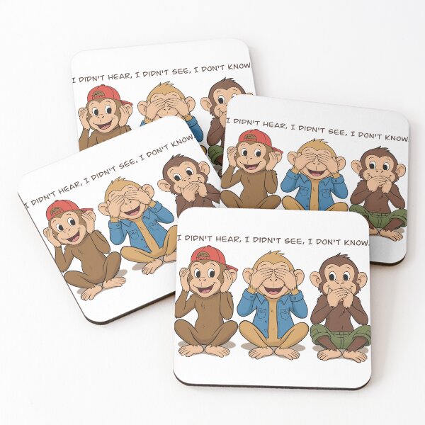 Item preview, Three Wise Monkeys Urban Streetwear Edition - Hear No Evil, See No Evil, Speak No Evil designed and sold by holywarter.