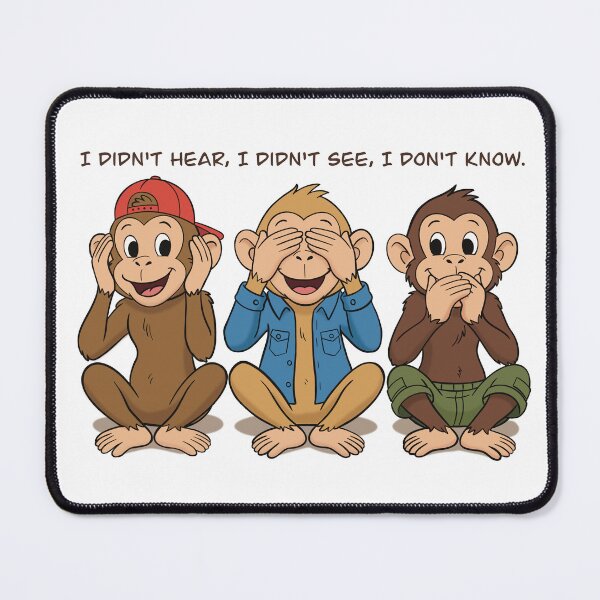 Item preview, Three Wise Monkeys Urban Streetwear Edition - Hear No Evil, See No Evil, Speak No Evil designed and sold by holywarter.