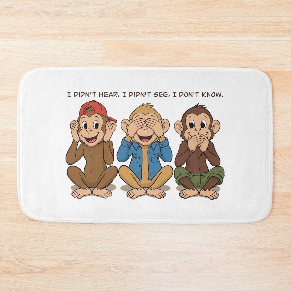 Item preview, Three Wise Monkeys Urban Streetwear Edition - Hear No Evil, See No Evil, Speak No Evil designed and sold by holywarter.