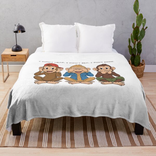 Item preview, Three Wise Monkeys Urban Streetwear Edition - Hear No Evil, See No Evil, Speak No Evil designed and sold by holywarter.
