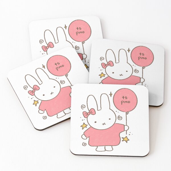Item preview, Miffy “ts pmo” Fan-art Sticker designed and sold by Planet Karu.