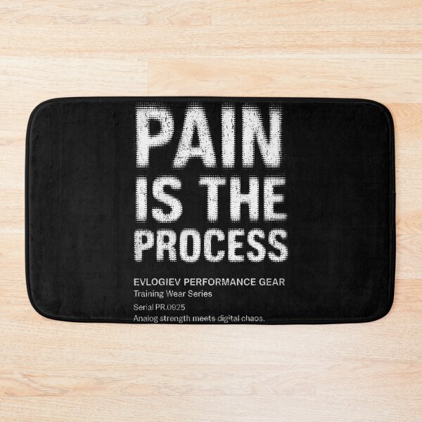 Item preview, Y2K Fitness Quote Gym Training Discipline Yoga Sport Workout designed and sold by FernLela.