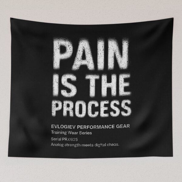 Item preview, Y2K Fitness Quote Gym Training Discipline Yoga Sport Workout designed and sold by FernLela.