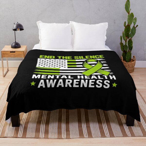 Item preview, Mental Health Awareness Green Ribbon designed and sold by Elenasriveras.