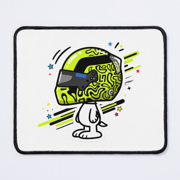 Item preview, Cute Motorsport Helmet Character Fan Art Sticker | Racing Cartoon Design designed and sold by Gurjeetpixelart.