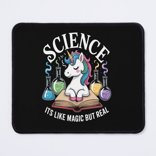 Item preview, Science Is Like Magic But Real Unicorn Funny Science designed and sold by KonopikaaArt.