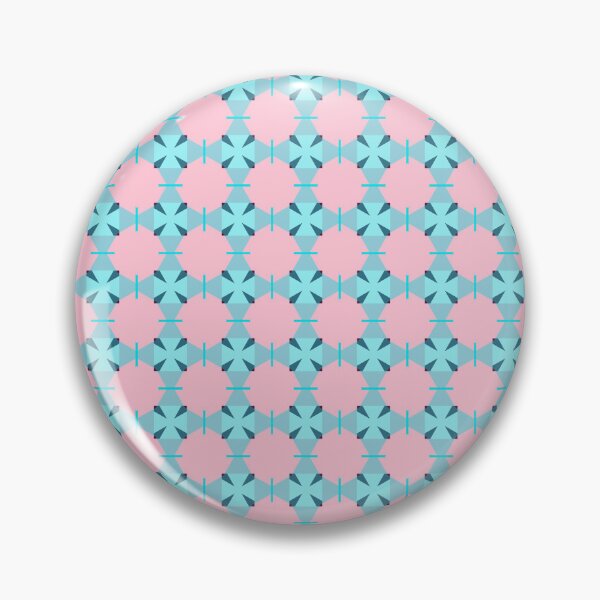 Item preview, Beautiful Blue Modern Crosshatch CIrcle Kite Geometric Abstract Pattern Blue designed and sold by RoyalStarsPatts.
