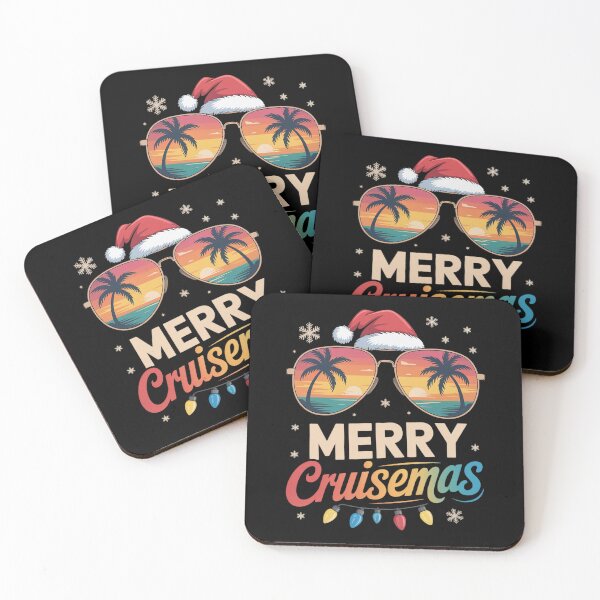 Item preview, Merry Cruisemas Christmas Santa Cruise designed and sold by Elenasriveras.