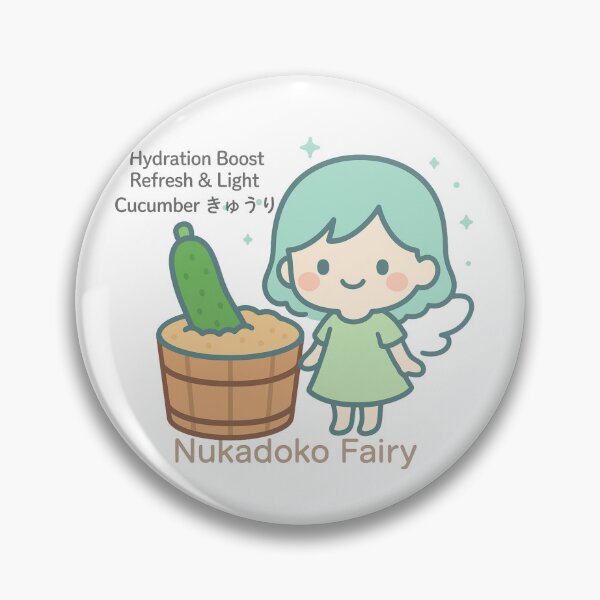 Item preview, Nukadoko Fairy – Cucumber Edition | Cooling & Refresh Japanese Fermentation Art designed and sold by Yohei-Studio.