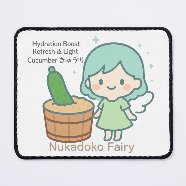 Item preview, Nukadoko Fairy – Cucumber Edition | Cooling & Refresh Japanese Fermentation Art designed and sold by Yohei-Studio.