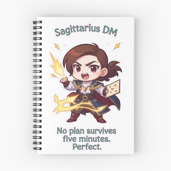 Item preview, Pegatina de Sagitario DM – Maestro de mazmorras aventurero designed and sold by RpgTools.