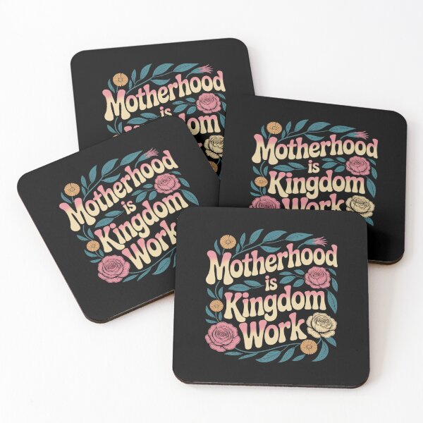 Item preview, Motherhood Is Kingdom Work Floral Mothers Day designed and sold by Elenasriveras.
