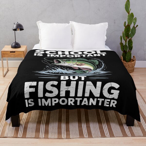 Item preview, School Is Important But Fishing Is Importanter designed and sold by RayhendersonArt.