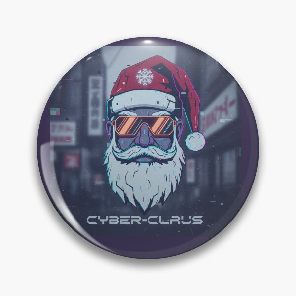 Item preview, Cyber Santa head with sunglasses designed and sold by mayatA-rt.