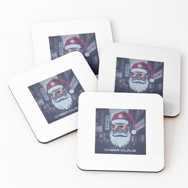 Item preview, Cyber Santa head with sunglasses designed and sold by mayatA-rt.