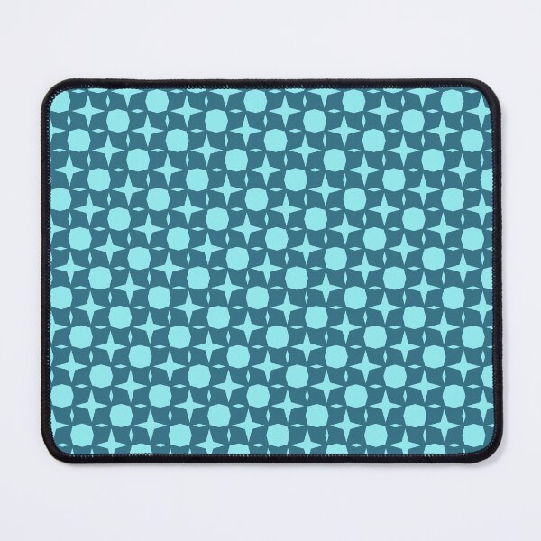 Item preview, Cute Blue Checked Herringbone Geometric Abstract Pattern Blue designed and sold by RoyalStarsPatts.