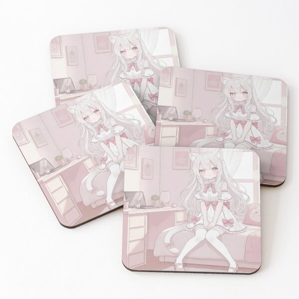 Item preview, Daydreaming Anime Neko Girl designed and sold by MysticalPrintz.