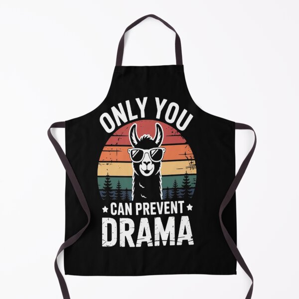 Item preview, Only you can prevent drama Llama designed and sold by LacostCarl.