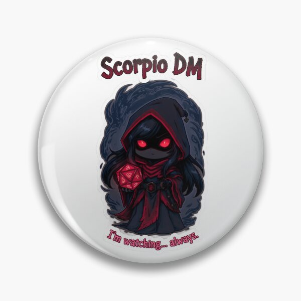 Item preview, Scorpio DM – Mystical Dungeon Master Sticker designed and sold by RpgTools.