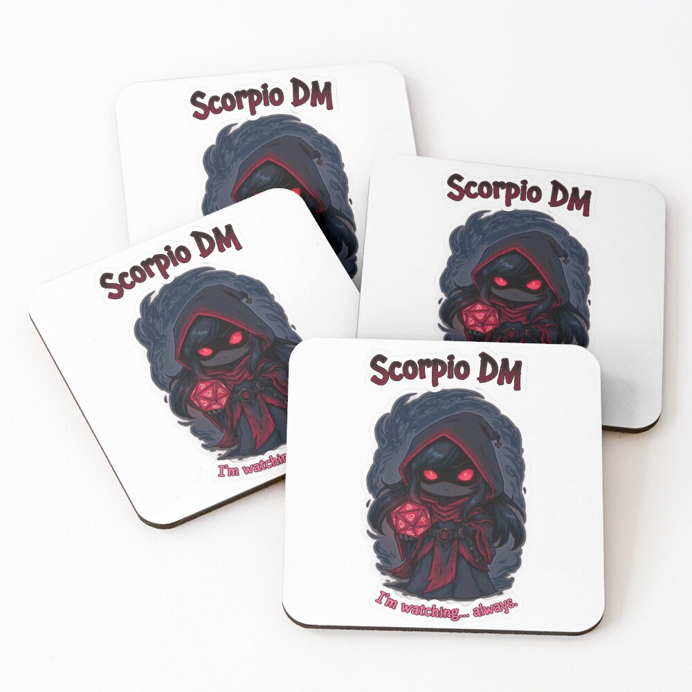 Item preview, Coasters (Set of 4) designed and sold by RpgTools.