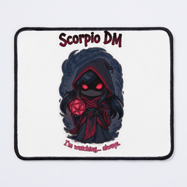 Item preview, Scorpio DM – Mystical Dungeon Master Sticker designed and sold by RpgTools.
