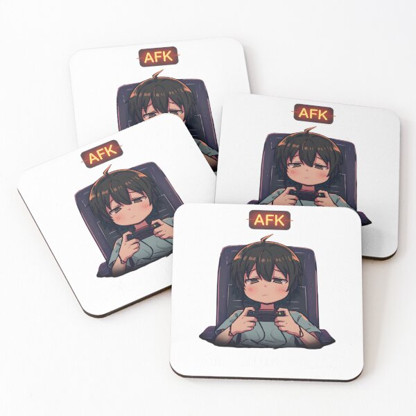 Item preview, Emotionally AFK – Funny Anime Gamer Mood Design designed and sold by gavinroyal.