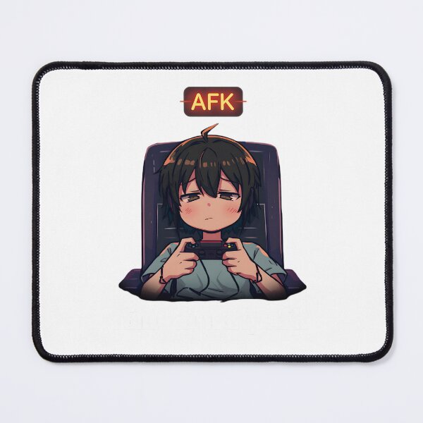 Item preview, Emotionally AFK – Funny Anime Gamer Mood Design designed and sold by gavinroyal.