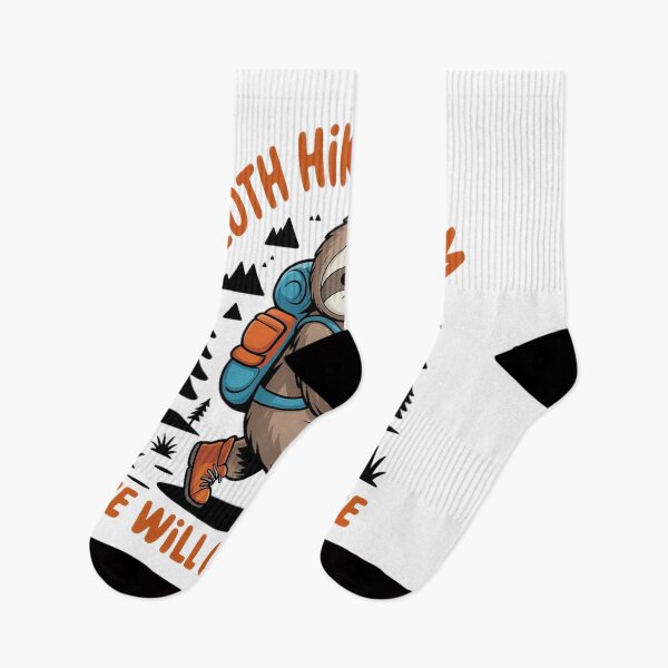 Item preview, Sloth Hiking Mountains Sloth Hiking Team we will get there designed and sold by KonopikaaArt.