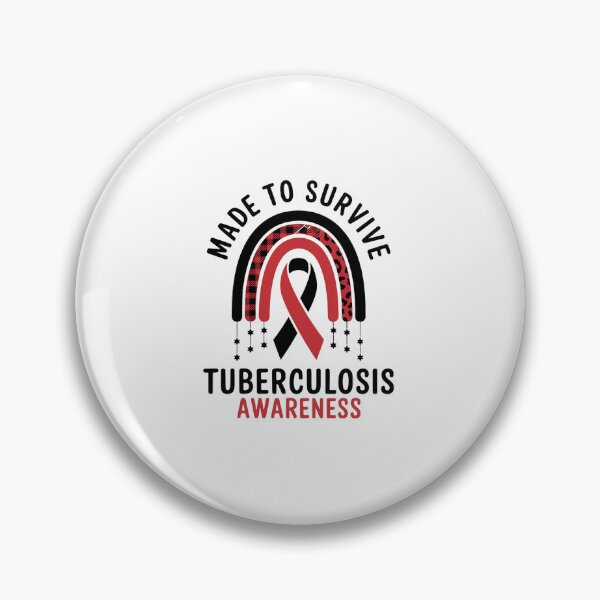 Item preview, Rainbow Tuberculosis Awareness Red Ribbon designed and sold by yvonnickStore.