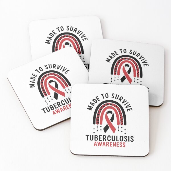 Item preview, Rainbow Tuberculosis Awareness Red Ribbon designed and sold by yvonnickStore.