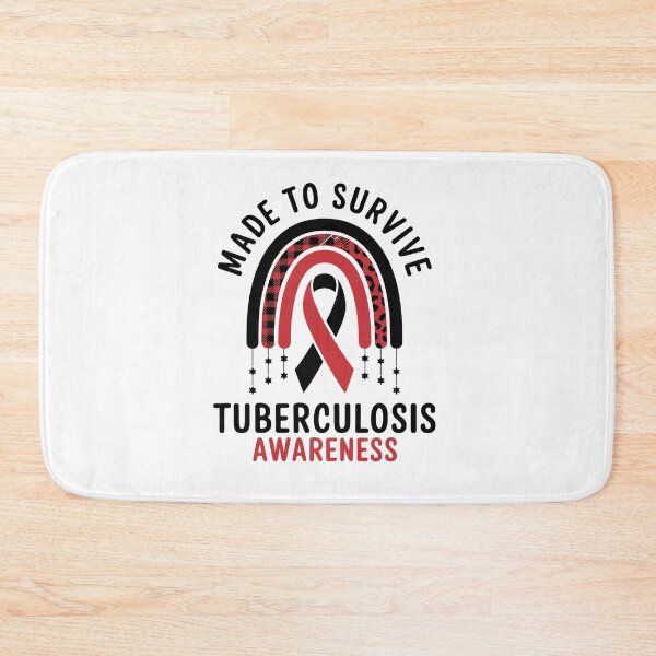 Item preview, Rainbow Tuberculosis Awareness Red Ribbon designed and sold by yvonnickStore.