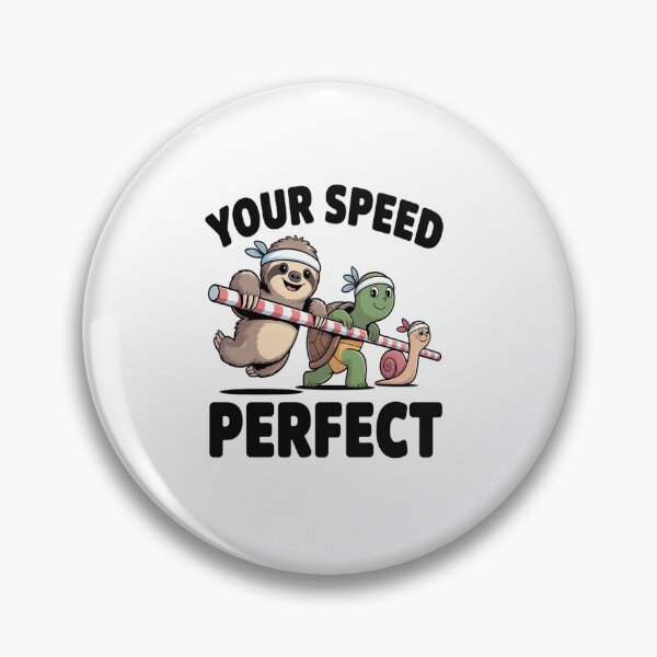 Item preview, Sloth Turtle Snail pace perfect racing race runing designed and sold by KonopikaaArt.