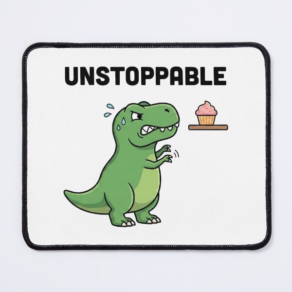 Item preview, Unstoppable T-Rex - Funny Dinosaur Irony designed and sold by WojcikDesigners.