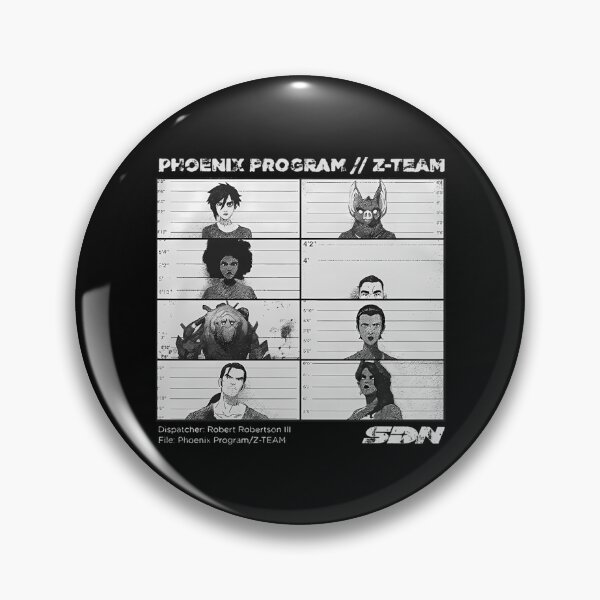 Item preview, Dispatch Z-Team Fan Art Phoenix Program designed and sold by daleparham125.