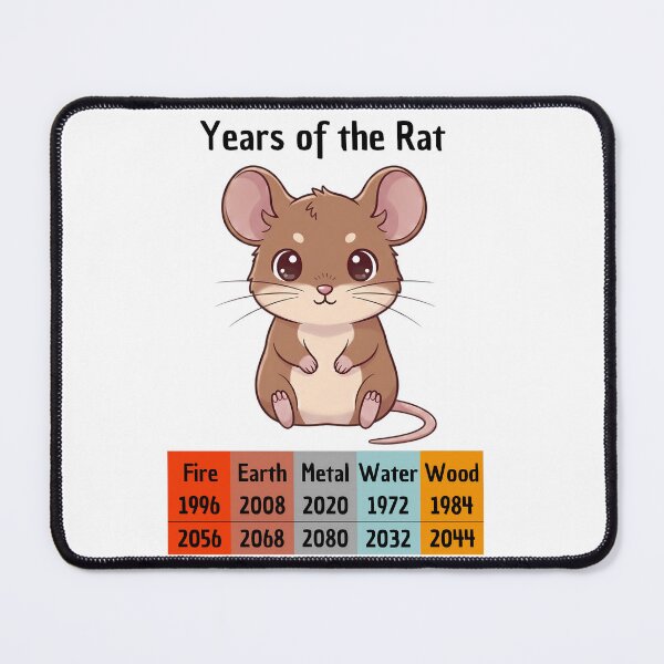 Item preview, Chinese Zodiac Rat Years | Charming Animal Gift designed and sold by Pets & Memes & Stuff.