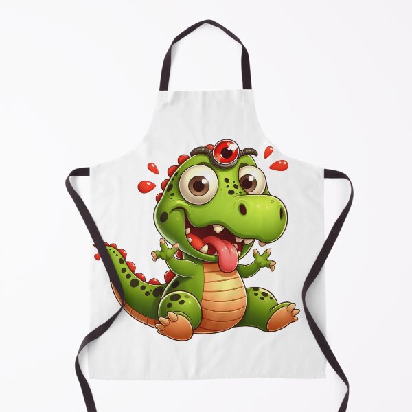 Item preview, Cute Doctor Dinosaur Cartoon – Funny Green Dino with Head Mirror Adorable Medical Dino Illustration designed and sold by LunaPixelStudio.