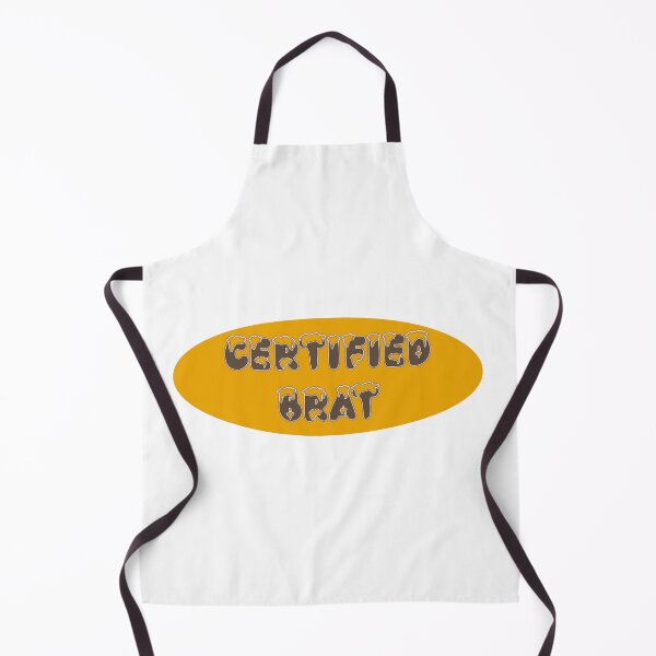 Item preview, CERTIFIED BRAT Retro Badge Sticker Saying T-Shirt designed and sold by MadeByParty.