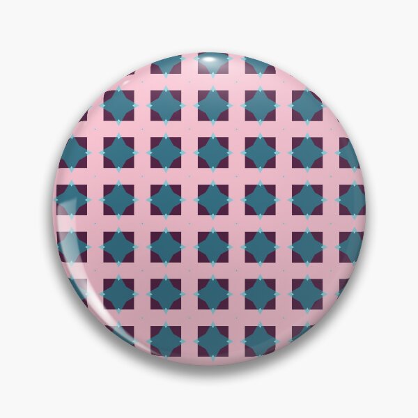 Item preview, Cute Pink Cross Tangerine Crosshatch  Blue Herringbone Geometric Abstract Pattern designed and sold by RoyalStarsPatts.