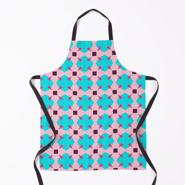 Item preview, Stunning  Pink Cross Tangerine Striped  Blue Herringbone Geometric Abstract Pattern designed and sold by RoyalStarsPatts.